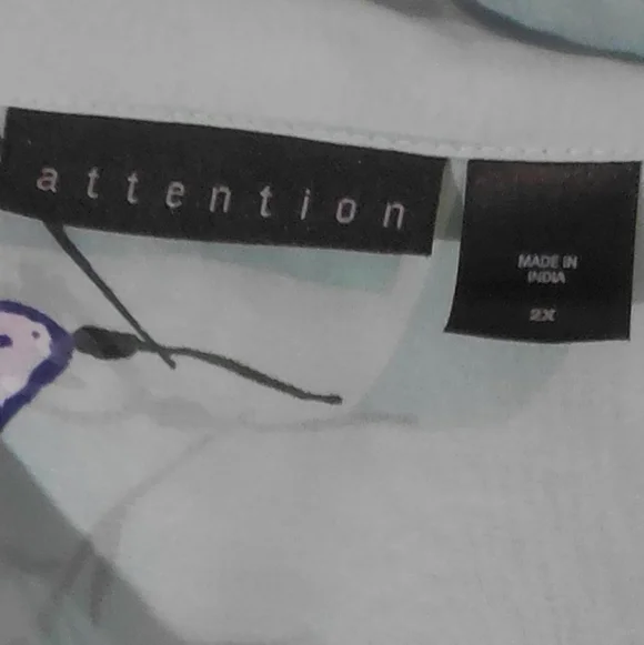 attention Mint Green Sleeveless Floral Button-Front Blouse - Picture 4 of 9